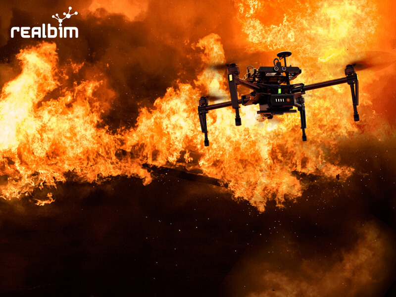 Il Drone in cantiere. Tristan Randall, Autodesk.